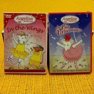 ANGELINA BALLERINA DVD'S (Set of 2)